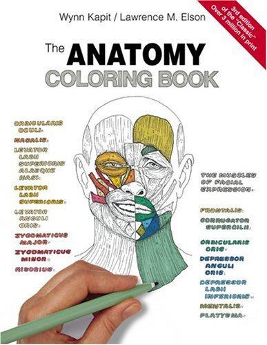 Cover of The anatomy coloring book