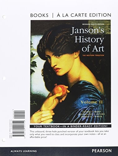 Cover of Janson's History of Art, Volume 2, Books a la Carte Edition Plus REVEL -- Access Card Package