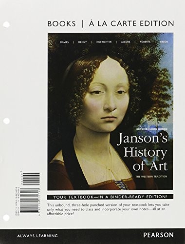 Cover of Janson's History of Art, Combined, Books a la Carte Edition Plus REVEL -- Access Card Package
