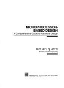 Cover of Microprocessor Based Design