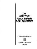 Cover of The New York Public Library desk reference