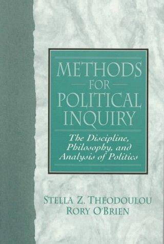 Cover of Methods for political inquiry