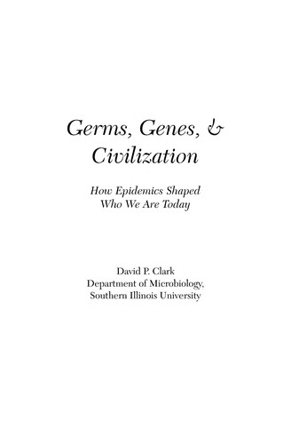 Cover of Germs, genes & civilization