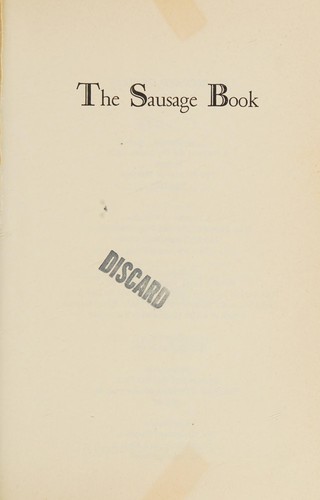Cover of The sausage book