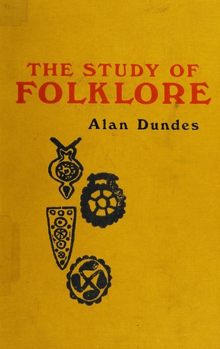 Cover of The Study of folklore