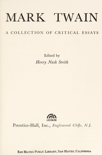 Cover of Mark Twain