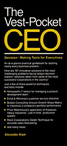 Cover of The Vest-Pocket CEO