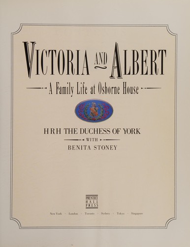 Cover of Victoria and Albert