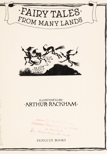 Cover of Fairy tales from many lands