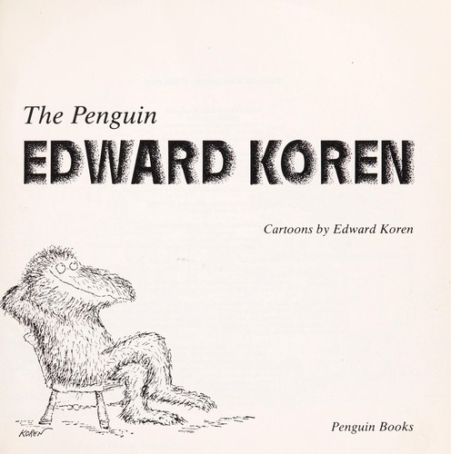 Cover of The Penguin Edward Koren