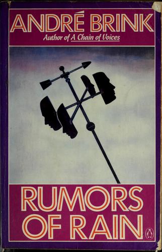 Cover of Rumors of rain