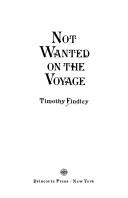 Cover of Not wanted on the voyage