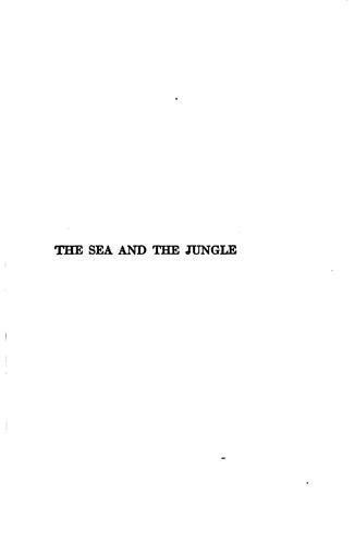 Cover of The sea and the jungle