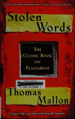 Cover of Stolen Words