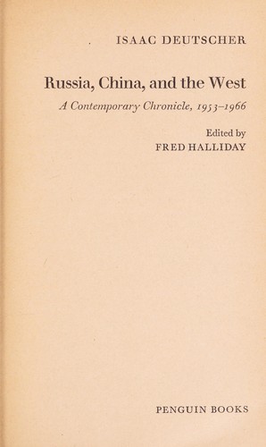 Cover of Russia, China, and the West
