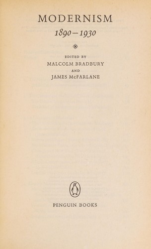 Cover of Modernism