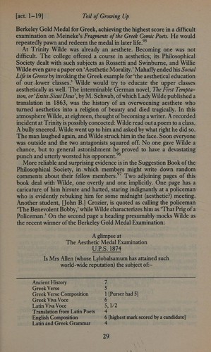 Cover of Oscar Wilde