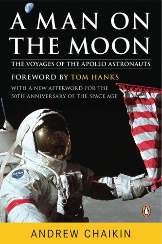 Cover of A Man on the Moon: The Voyages of the Apollo Astronauts