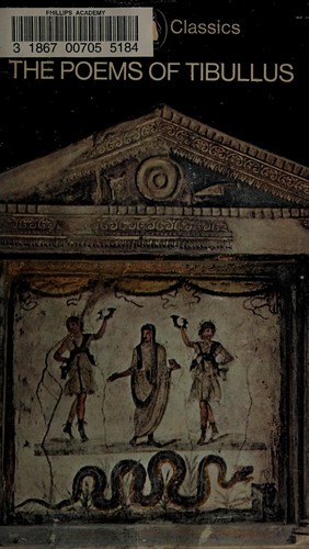 Cover of The poems of Tibullus