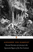 Cover of Personal Narrative of a Journey to the Equinoctial Regions of the New Continent