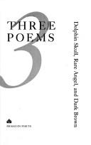 Cover of Three poems