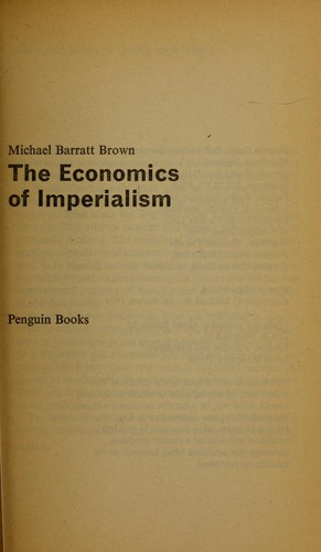 Cover of The economics of imperialism