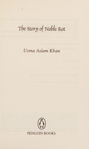 Cover of The story of noble rot