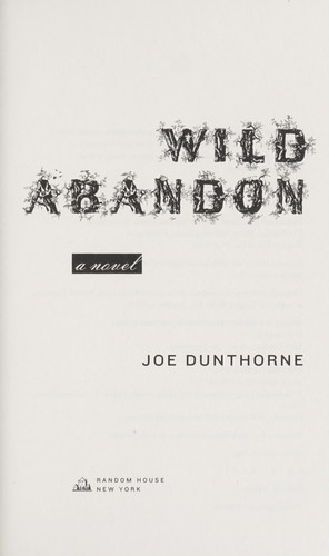 Cover of Wild abandon
