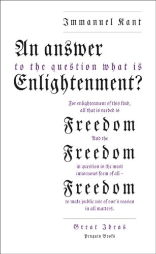 Cover of An Answer to the Question: What Is Enlightenment?