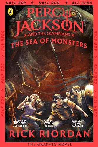Cover of Percy Jackson and the Sea of Monsters: The Graphic Novel