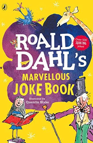 Cover of Roald Dahl's Marvellous Joke Book.