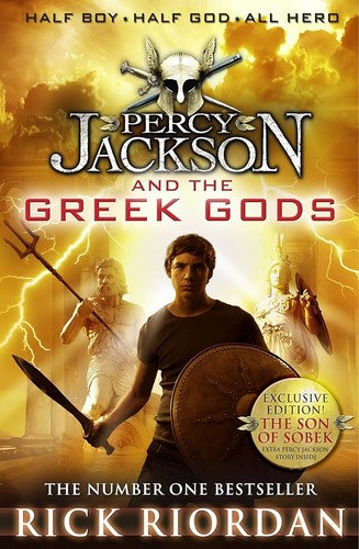 Cover of Percy Jackson and the Greek Gods
