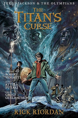 Cover of Percy Jackson and the Titan's Curse: The Graphic Novel