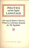 Cover of Politics and the English Language