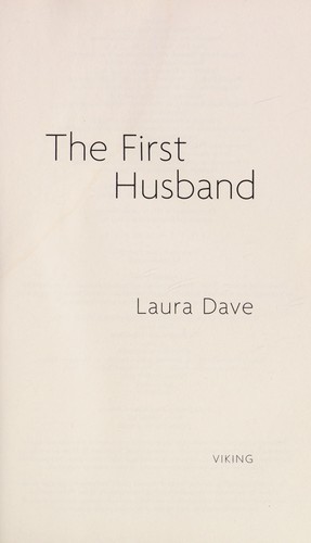 Cover of The first husband