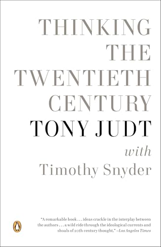 Cover of Thinking the Twentieth Century