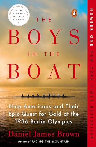 Cover of The Boys in the Boat: Nine Americans and Their Epic Quest for Gold at the 1936 Berlin Olympics
