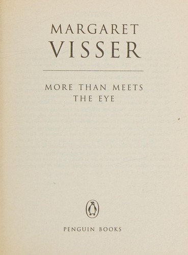 Cover of More Than Meets the Eye