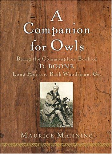 Cover of A companion for owls