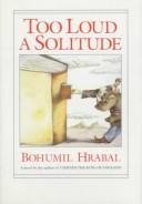 Cover of Too loud a solitude