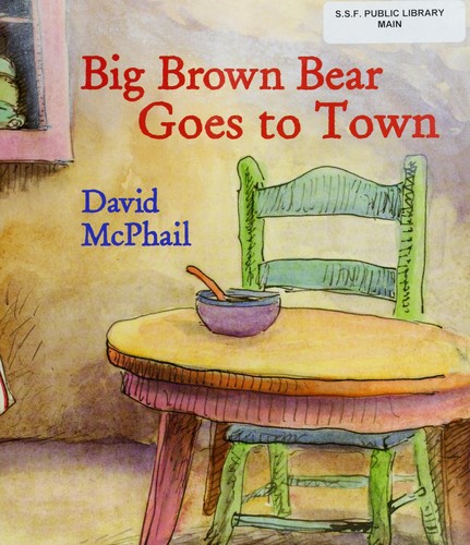 Cover of Big Brown Bear Goes to Town