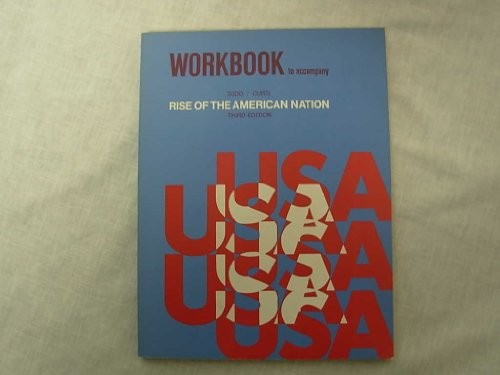 Cover of Workbook to accompany Rise of the American nation
