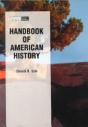 Cover of Handbook of American history