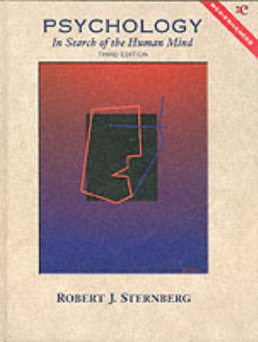 Cover of Psychology: In Search of the Human Mind/Web-Enhanced