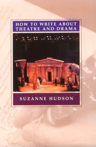 Cover of How to Write About Theatre