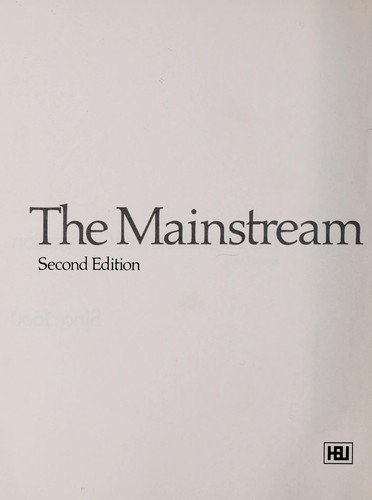 Cover of Mainstream of Civilization