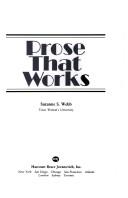 Cover of Prose that works