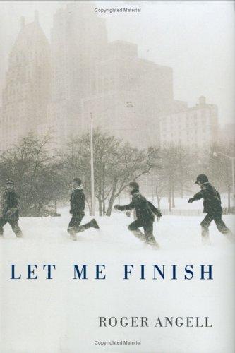 Cover of Let me finish