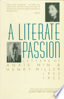 Cover of A literate passion