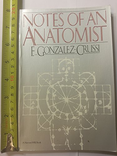 Cover of Notes of an Anatomist